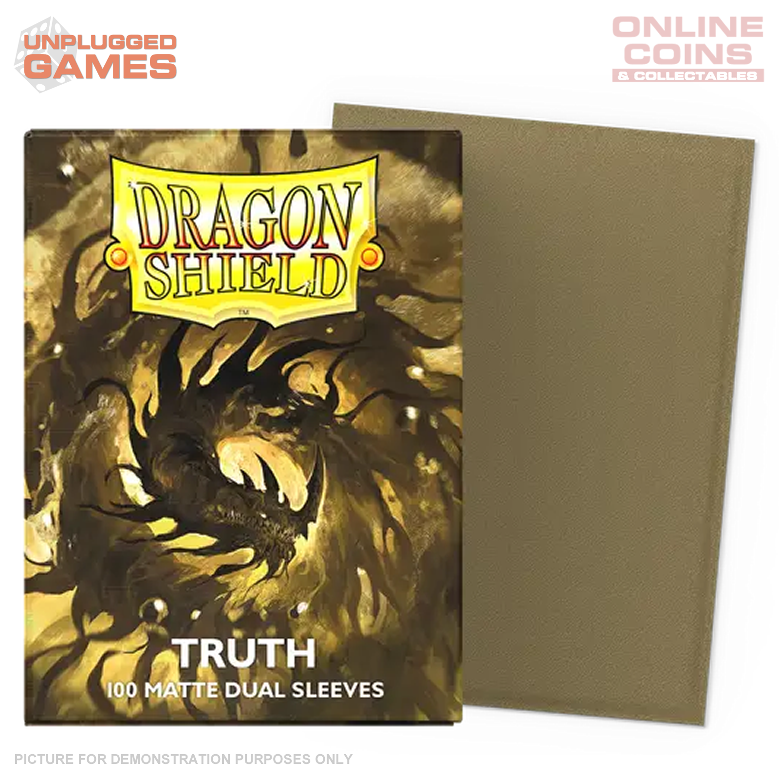 Dragon Shield DUAL MATTE Sleeves Standard - TRUTH